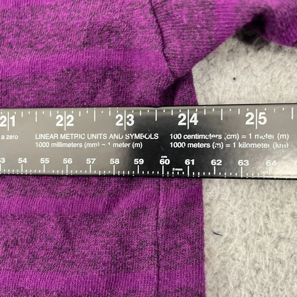 VTG Guess By Marciano Shirt XL Purple Striped Guess Jeans USA Short Sleeve Tee - Picture 8 of 8